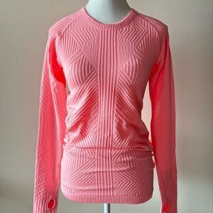 Sz6 Lululemon Rest Less Pullover Pink